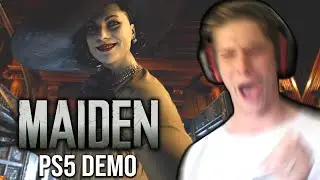 Strangled by Tall Vampire Lady - Resident Evil 8 MAIDEN PS5 Demo