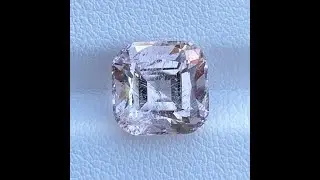 Light Pink Natural Morganite Stone For Ring