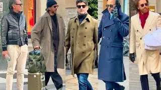 2026 WINTER ❄️REAL MEN STREET STYLE. MILAN MEN&rsquo;S SHOPPING +SALES 🔥WINTER COATS #gqmenswear 