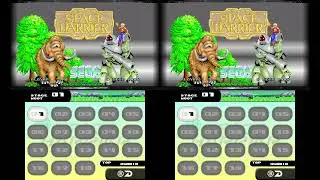 Sega 3D Classics - Space Harrier Gameplay