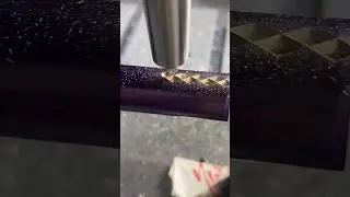 Carving diamond-shaped holes using CNC technology