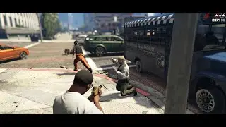 GTA V | Prison Bus Heist | ATM Robberies