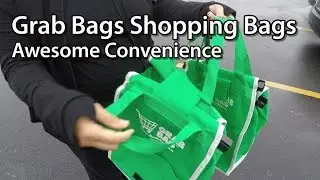 Grab Bags Grocery Store Shopping Bags - Awesome!