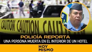 Policía reporta una persona muerta en el interior de un hotel en SPS