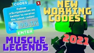 *NEW* Working Codes For Muscle Legends 2021 | Roblox Muscle Legends