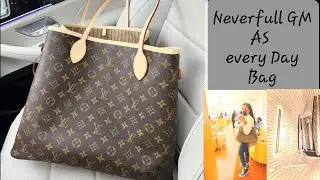 Louis Vuitton Neverfull GM как повседневная сумка и почему она не подходит мне в качестве дорожно...