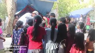Edukasi Ceria Peduli Korban Gempa Lombok - Kekait
