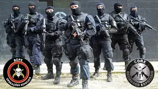 &laquo;Отряд смерти&raquo; полицейский спецназ BOPE & CORE RJ   Brazilian Special Forces