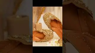 beautiful handmade jutti design ✨ for girls #shorts​ #youtubeshorts​ #shortsviral​ #fashion​ #shoes​