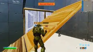 Fortnite creative map guide and review - Raiders Piece Control Practise Map V3 - Scenario 2