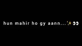 shayar_Sarmand Qadeer lyrics|starring Jannat mirza & Ali Josh|bilal saeed