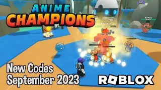 Roblox Anime Champions Simulator New Codes September 2023