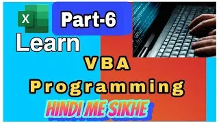Excel VBA TUTORIAL HINDI me | Part-6 | Automate Report creation | Excel Wala