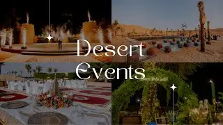 Epic Private Luxury Desert Events with QratedEvent.com