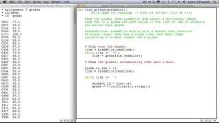 Populating a Dictionary - Learn to Program: The Fundamentals