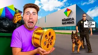 VASCULHEI O LIXO DE UMA FÁBRICA DE PIPAS! *PEGUEI TUDO