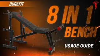 Durafit 8 in 1 Multifunction Bench Usage video