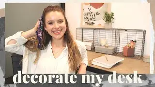 Decorate My Desk! | Office Supply Haul & Desk Tour