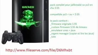 jailbreak ps3 cfw 3.55 Kmeaw