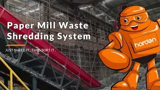 Paper Mill Waste Shredding System