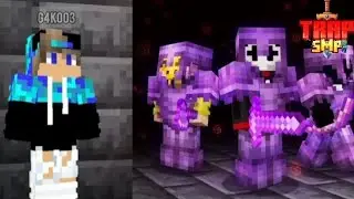 I Got Hunt by iron armour player in Trap smp s3 | #minecraft #Mcpe #trapsmp