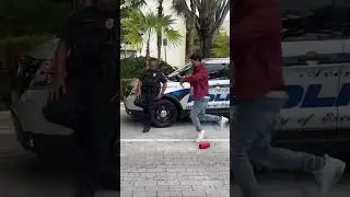 I challenged a cop to a dance off