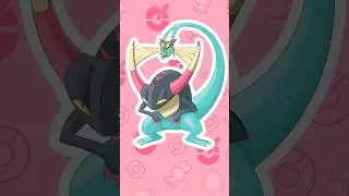 Drawing new type Dragapult #pokemon #fakemons #Shorts