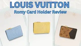 LOUIS VUITTON ROMY CARD HOLDER REVEAL