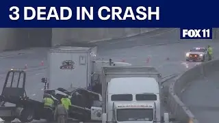 3 dead in 91 Freeway crash