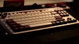8BitDo Retro Keyboard typing sounds (Kailh BOX White v2)
