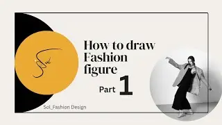 Learn to Draw Fashion Figures Step by Step | 9 Head Rule _ part 1