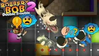 Robbery Bob 2 | Angry Dog Costume Vs ALL Jail Bob | Part 8