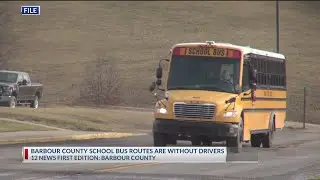 Barbour County School's cancel bus route due to lack of drivers
