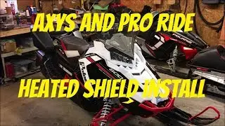 How to install a heated shield plug in your Polaris Axys or Pro Ride