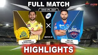 CSK VS DC FULL MATCH HIGHLIGHTS 2021 QUALIFIER 1 | Delhi Vs Chennai Qualifier 1 | IPL 2021 | #CSKvDC