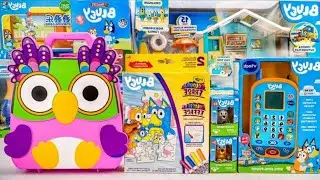 Bluey Toys Collection Unboxing Review 💙💜 Chattermax Figure Carrying Case & Bluey Ring Ring Phone