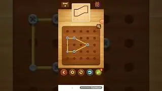 Line Puzzle:String Art. Spruce Level 5. Walkthrough