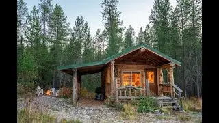 Trappers Cabin, Log Cabin, Coram Montana, 7 minutes to Glacier NP.
