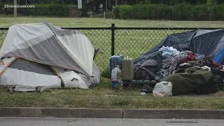Norfolk City officials ask homeless community on 19th St. to relocate