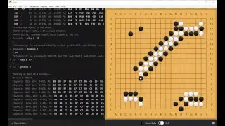 PhoenixGo vs ELF: 2 stones 7.5 komi 30 seconds + log