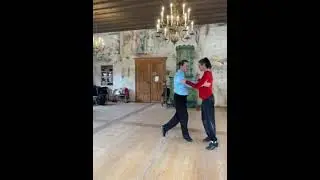Tango mit Angela & Andreas, Tänzerische Zsfg. Seminar „Dynamische Unterschiede in Drehungen“