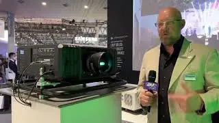 ISE 2022: Panasonic Shows 20,000-Lumen PT-RQ25K Series 4K Laser Projector with 3-Chip DLP Technology
