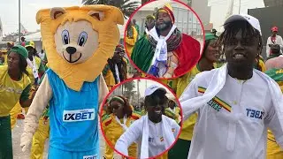 Ambiance Électrique à la Place de la Nation avant Sénégal 🇸🇳 vs Mali 🇲🇱 avec 1xBet