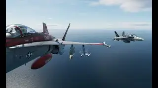 DCS  |  Flashpoint Levant  |  Ship Strike and Air-to-Air  (Flight 2)  |  03/14/2024