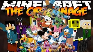 ROCKY MONASTOR TJ Chrisandthemike Minecraft Orphanage (Visits Goofy Daisy Minnie Chase Pete Jabari)