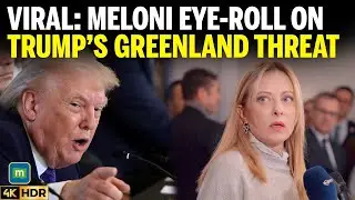 Watch: Meloni Calls Trump’s Greenland Tariff Threat a 'Mistake', Stresses NATO’s Role in Arctic