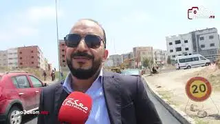 في إنتظار مشروع الواد الحار.. إلياس البداوي واقف على مشروع تهيئة الطرقات بحي قرية الشمس