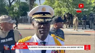 18 Novanm - DG PNH la Vladimir Paraison debake nan selabrasyon 222&egrave; aniv&egrave;s&egrave; Batay V&egrave;ty&egrave; a