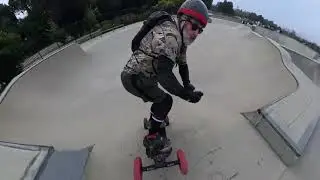 Ecomobl Telum in skatepark
