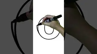 HOW TO DRAW 3D LETTER O
